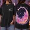 Personalized The Amazing Digital Circus Moon Shirt, Vintage Style TADC Graphic Tee, Retro Cartoon Cosplay Outfit Pomni Jax Kinger Caine Gift