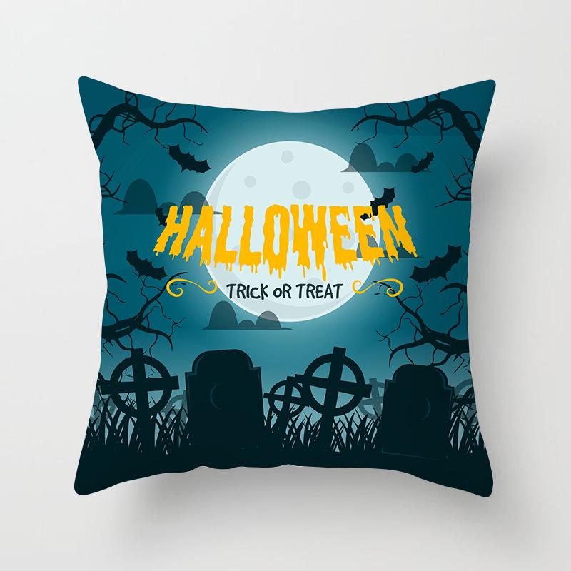 Pillow Covers Halloween Day Home Sofa Cushion Covers Office Supplies