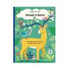 Noble Nature Animals Sticker & Coloring Book Set: All 4 Volumes for Children's Creativity