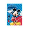 Plaid - Disney - Mickey - 100x140 Cm - Polyester Doux - Anti-peluche