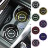 2Pcs Car Coaster Silicone Cup Drinking Mug Non-Slip Pad Accessories For Rio K5 Sportage Ceed Sorento Picanto Stinger CZ3