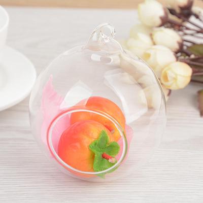 Crystal Glass Hanging Candle Holder Candlestick Home Wedding Party Dinner Decor
