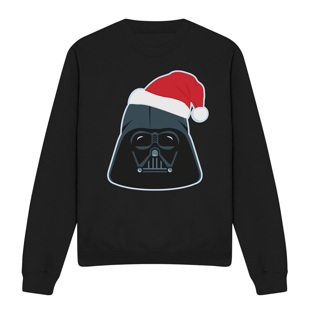 Star Wars Unisex Adult Darth Vader Santa Hat Christmas Sweatshirt