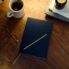 Hobonichi Techo 2027 HON English Edition Slash page per (Navy) [A5/1 day/January/Monday start]