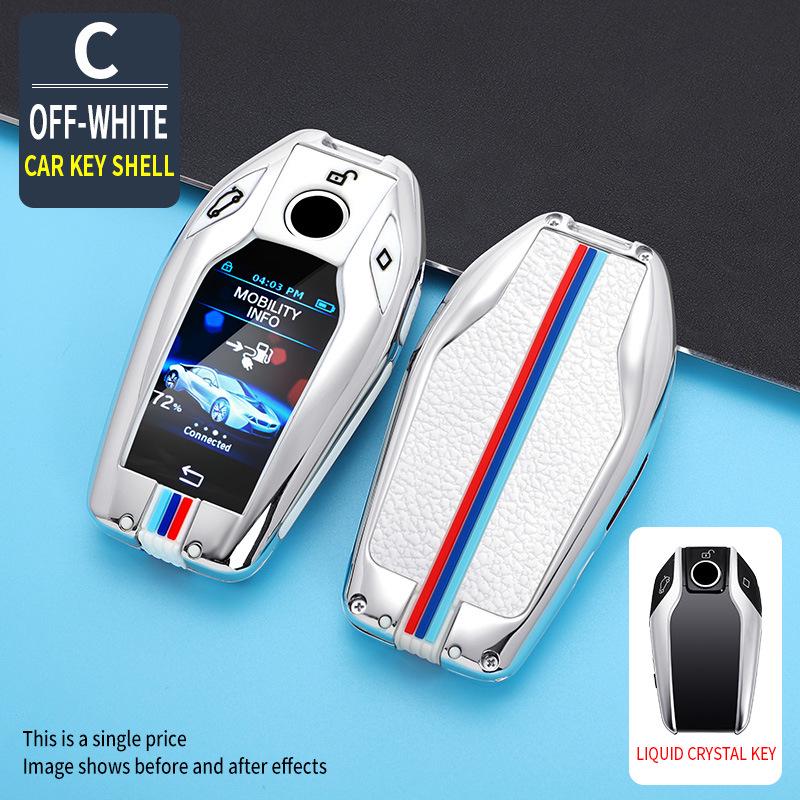 Compatible Key Case for BMW 7 Series 730li/740, 5 Series 535LE, 6 Series GT, X3/X5/X7