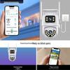 WiFi Outdoor Surveillance Camera with Night Vision and HD Binocular Smart Monitor