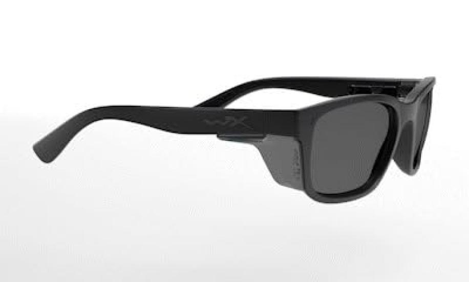 Trek Polarized Smoke Matte Black AC6TRK18 [Wiley X] Sunglasses, Lenses, Frame,