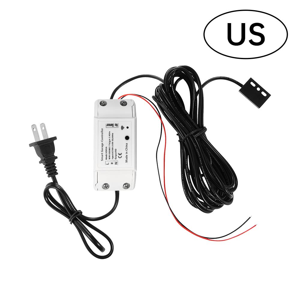 

WIFI Graffiti Intelligent Garage Door Controller APP Remote Control Timer Alexa Voice Control AC 100~240V 16A 3000W