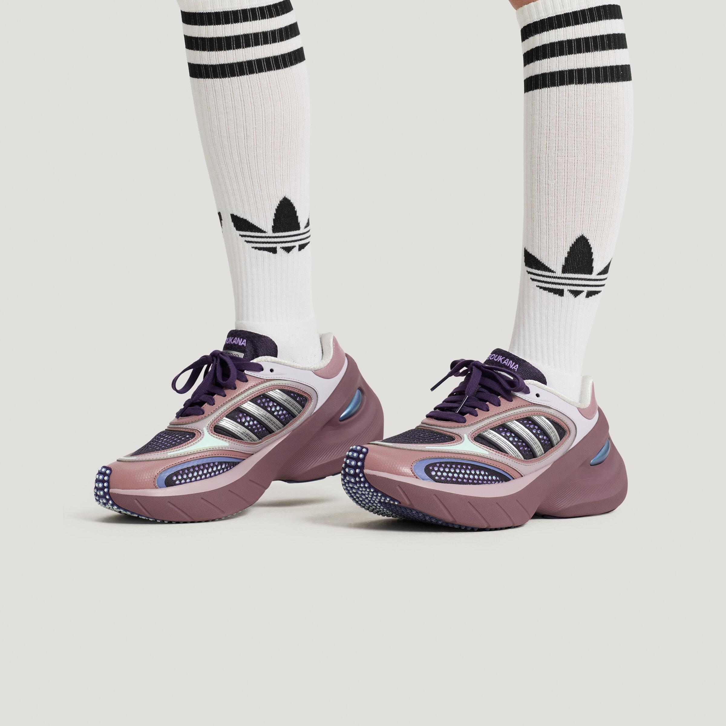 Adidas Adizero Goukana Low top Running Shoes Unisex Purple 43