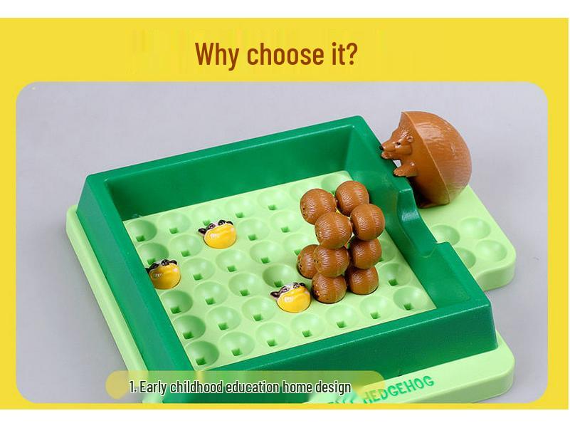Little Hedgehog's Maze Adventure: Parent-Child Interactive Educational Toy