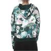 Adidas Originals Trefoil Serie Allover-Print Smiley Face Lässiger Bequemer Hoodie Damen Hoodies Grün DV2661