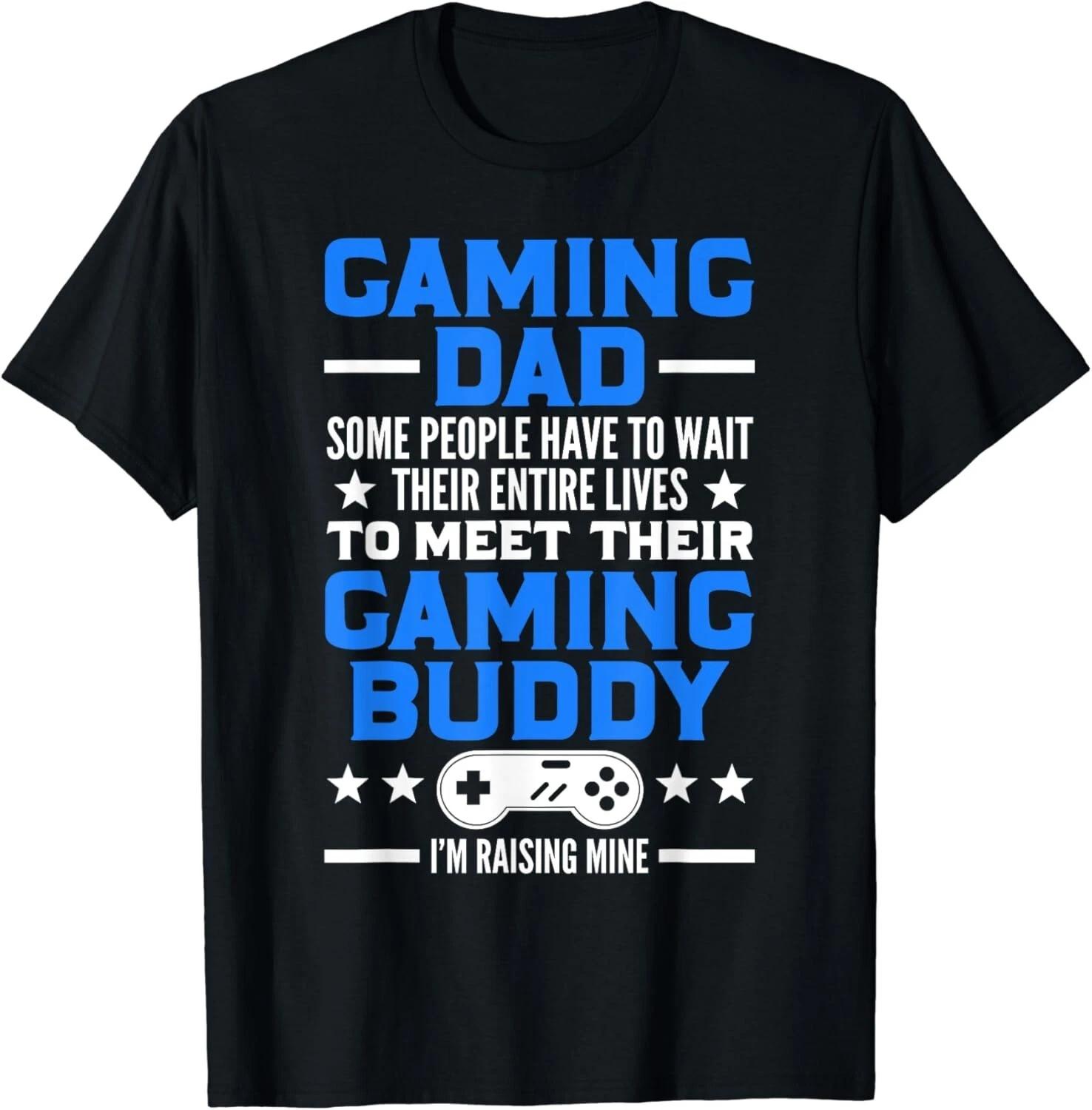 Gamer Fathers Day Gift Video Games Gaming Dad Gaming Gift Unisex T-Shirt 3XL