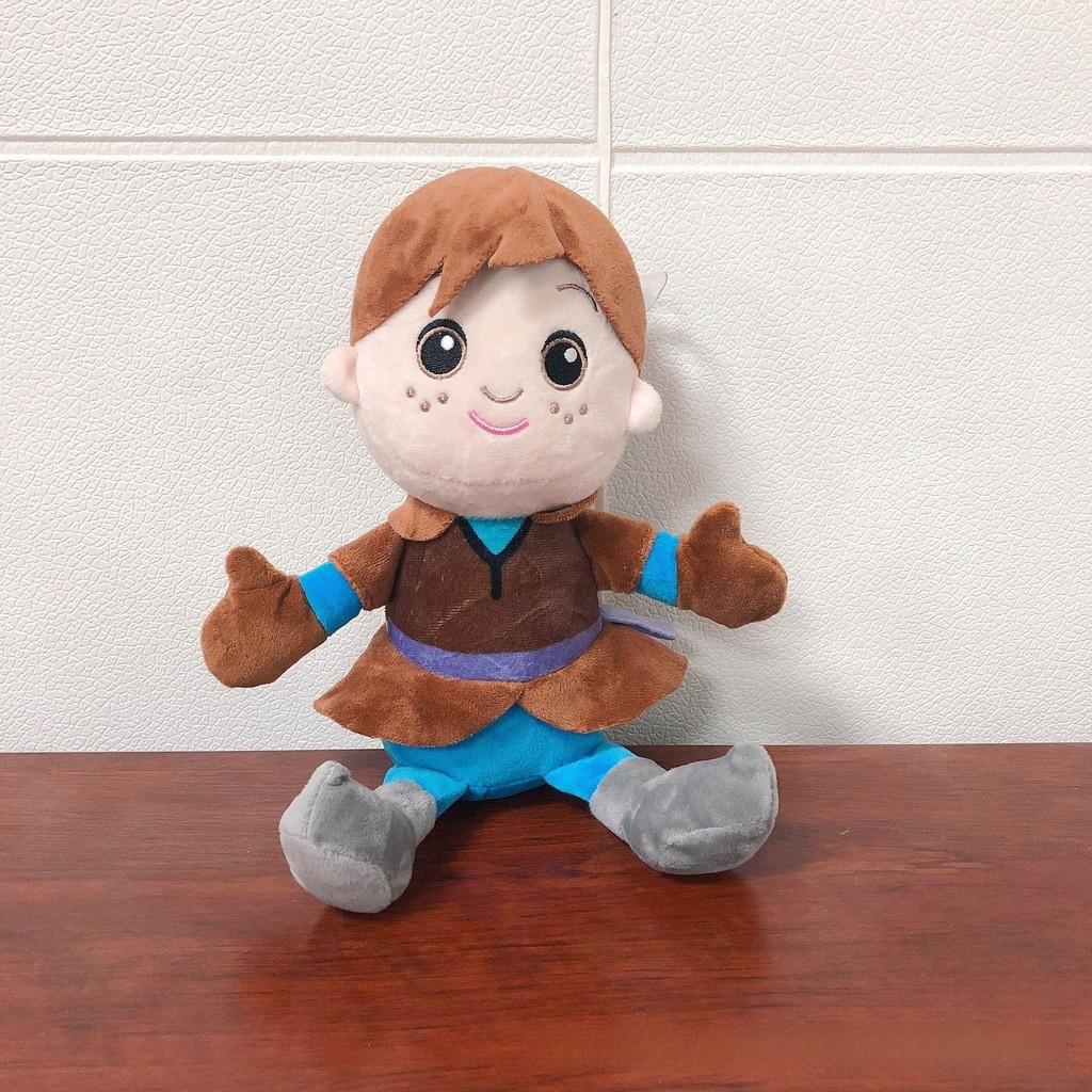 Frozen Anna Elsa Adventure Plush Toy With Crystal Super Soft Material For Kids Gift