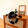 Holloween Decor Colored Eye Spider Plush Doll Simulation Black Crawling Pet Doll  Party Supplies