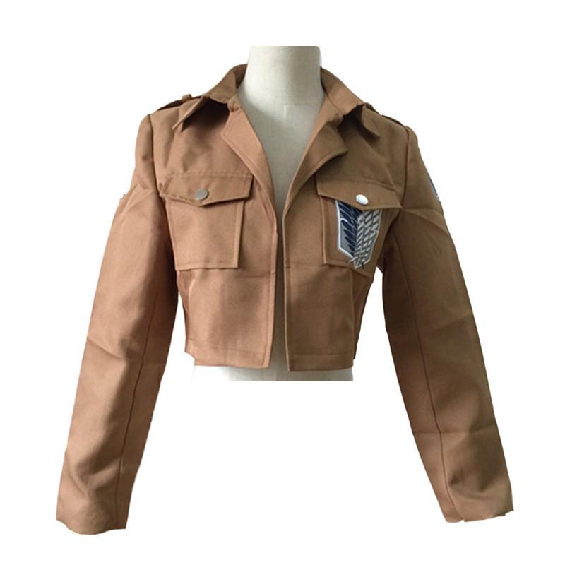 

Attack on Titan Survey Corps Wings of Freedom Unisex Jacket - Small, In Stock, Cosplay Apparel Medium