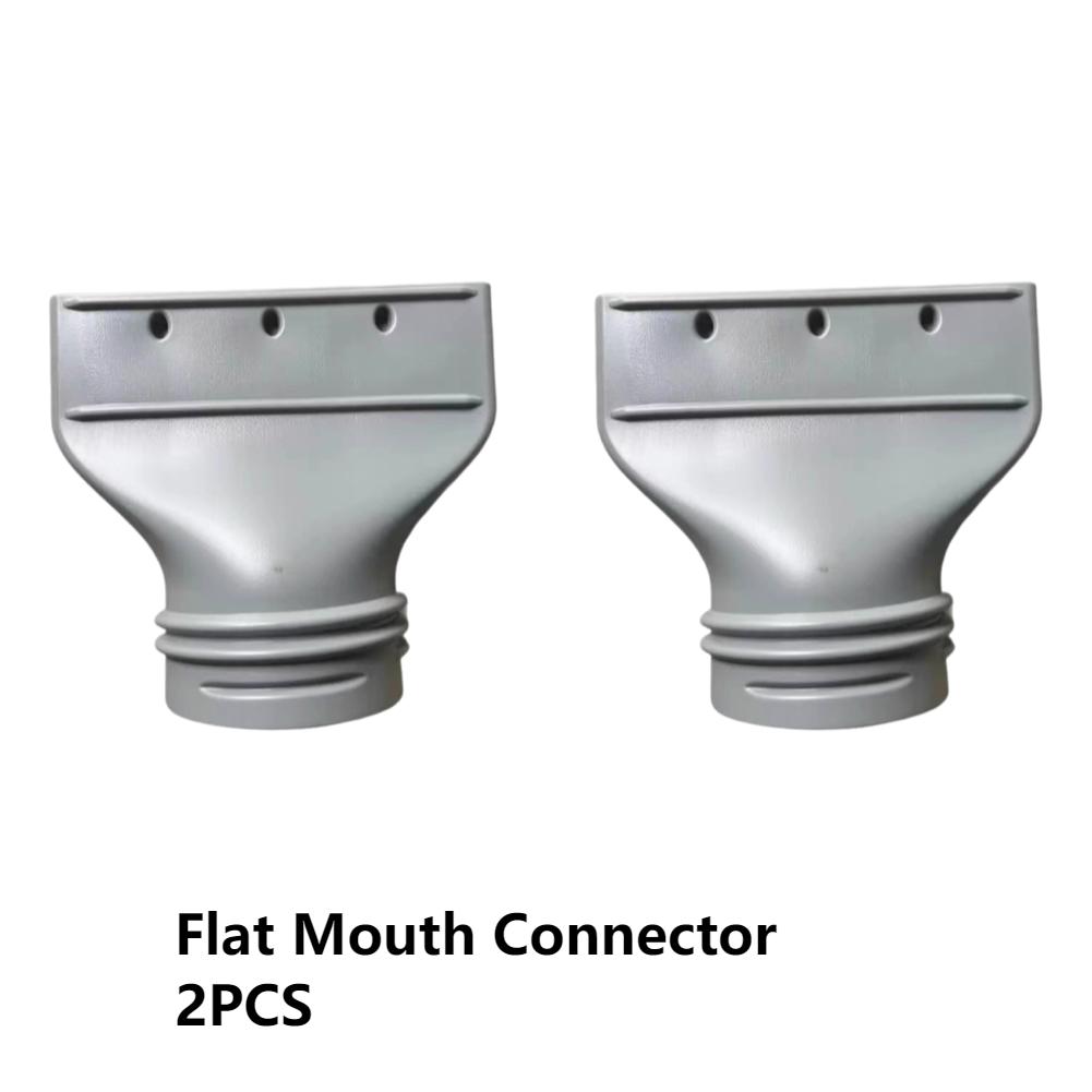 Flat Air Conditioning Exhaust Hose Adapter 130/150mm Diameter Exhaust Hose Air Vent Connector Exhaust Systems Accessories