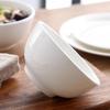 White Ceramic Rice Bowl - 60 Pack