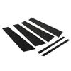 6Pcs Car Window Pillar Posts Cover Trim For Honda Civic 2006-2011