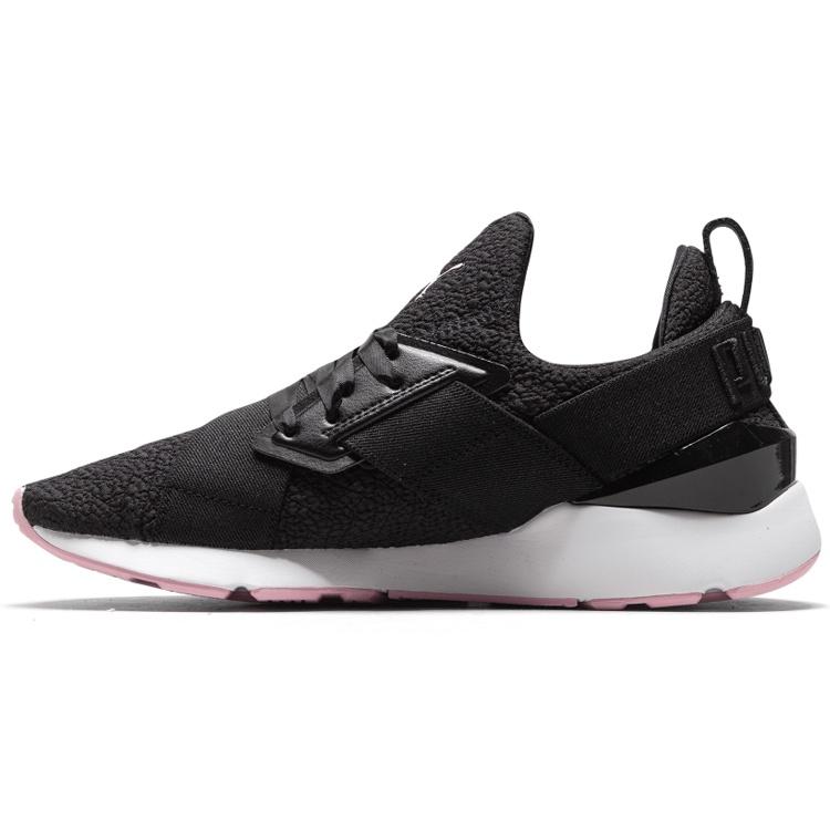 (WMNS) PUMA Muse Trailblazer Black Pink Women s 369658-02 EU 37