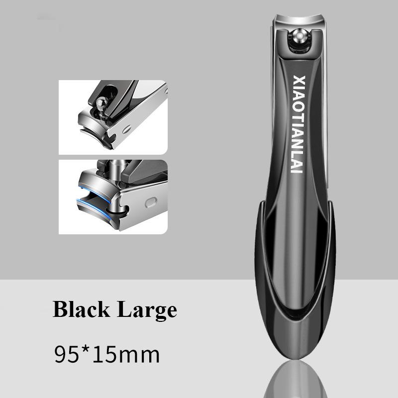 Obcinacz do paznokci ze stali nierdzewnej, najostrzejszy obcinacz do paznokci, zakrzywiona krawędź, dla dorosłych mężczyzn i kobiet, obcinacz do paznokci