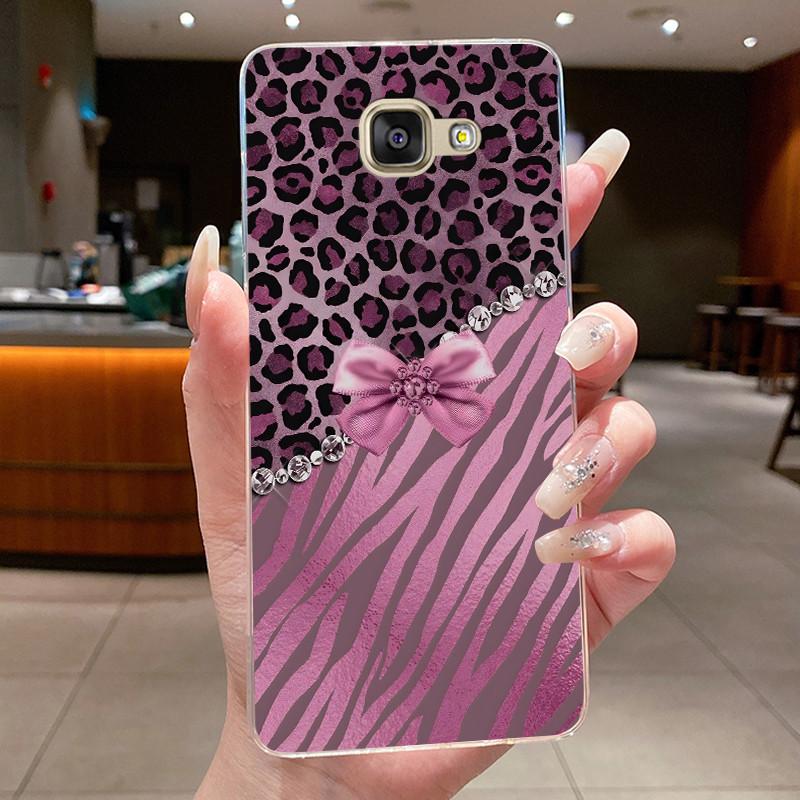 For Samsung Galaxy A5 2016 A3 2016 A7 2017 Case Flower Butterfly Soft Silicone Clear TPU Cover For Samsung A3 A5 2017 Cases Capa