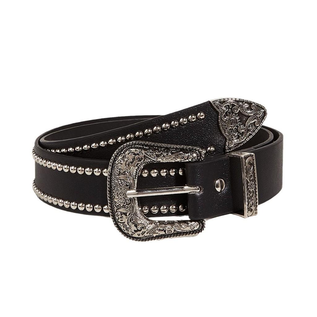 New Arrival Rivet Trendy Punk Style Belt Unisex Denim Belt Wholesale