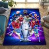 players Lamine Yamal and Erling Haaland, Vinicius Junior and Kylian Mbappé carpet is suitable for living room and bedroom office decorative carpet L1