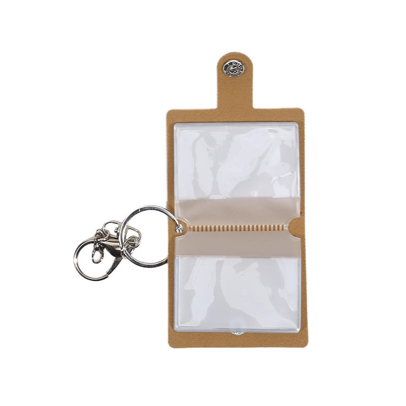 Creative PU Keychain Mini Photo Album Sublimation Blank Photo Frame Keyrings For Custom Anniversary Gift
