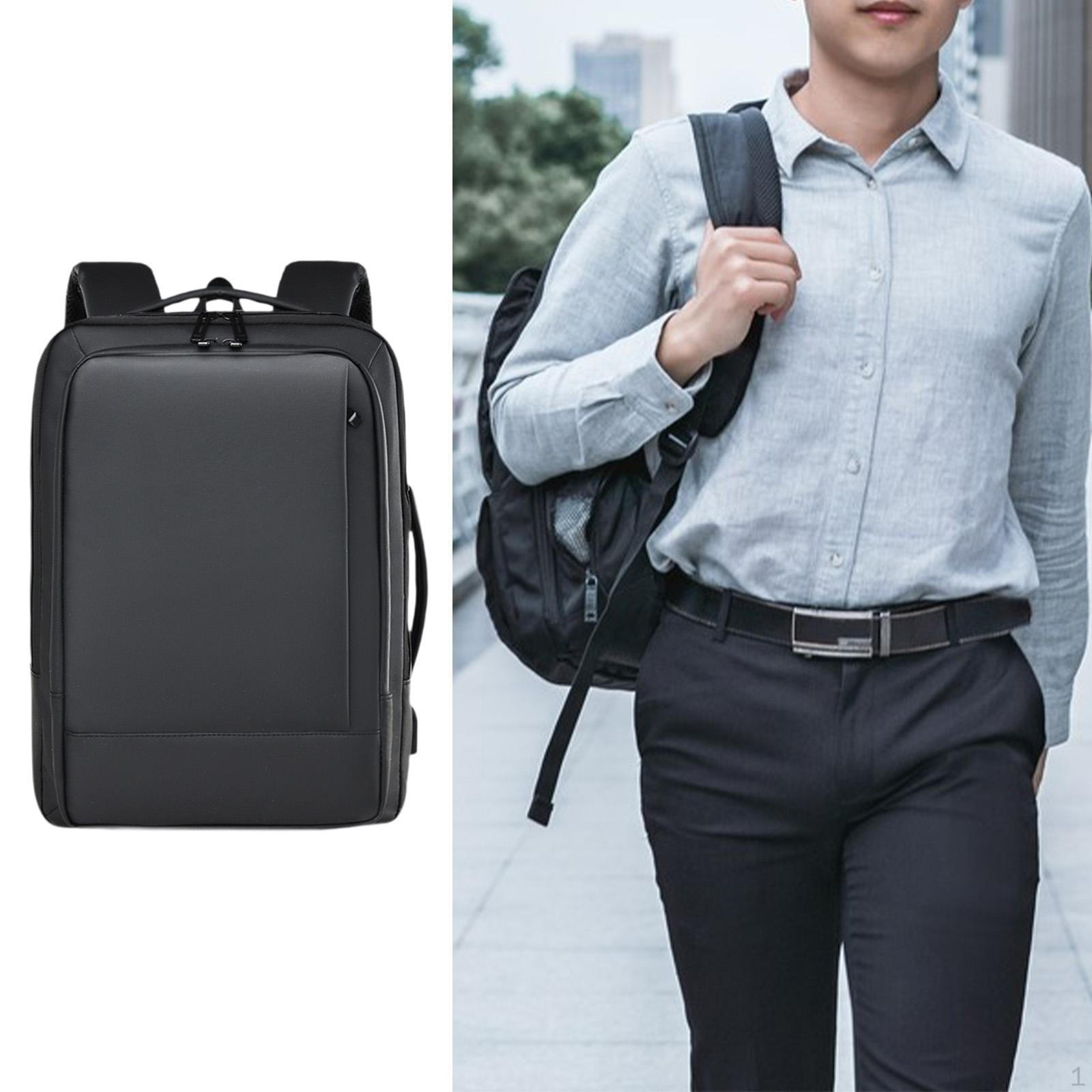 

Мужской рюкзак для ноутбука, повседневный, деловой, для офиса, шоппинга, улицы чёрный