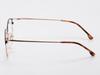 Alloaiweeo [Aloxrounz] Ar8013A C2 Half Two-Tone Black & Rose Gold Beta Titanium Round Glasses