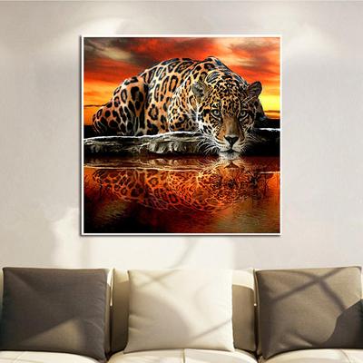 Tier DIY 5D Diamant Malerei Landschaft Leopard Diamant Stickerei Full Lay Anime Kreuzstich Kits Home Decor handgemachte Geschenk