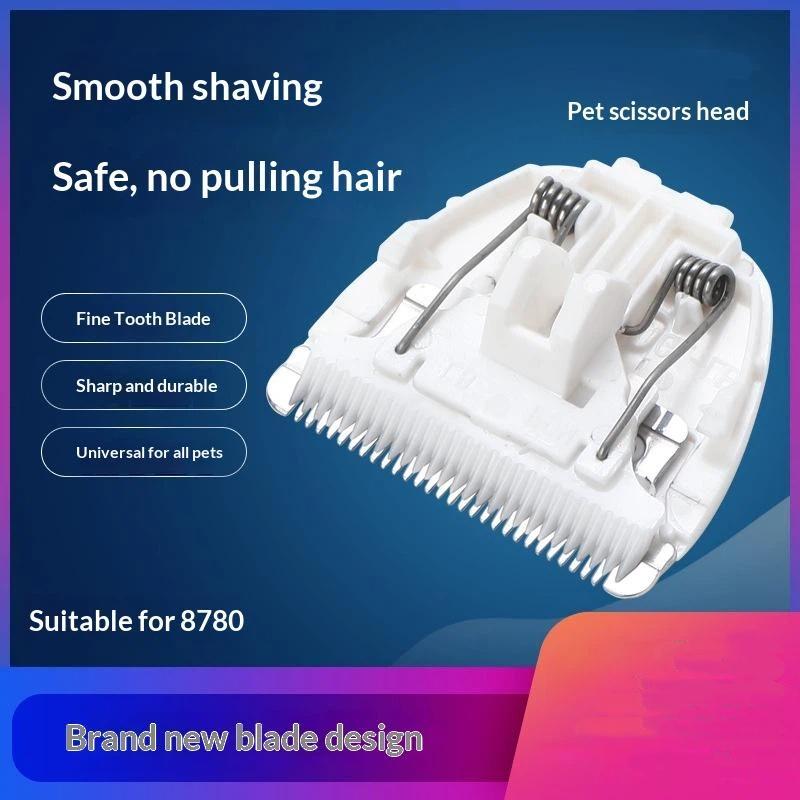 Dog Grooming Clipper Replacement Blade Sharp Fine Teeth Tug Free Cut Durable for Long Term Dog Hair Trimming Use