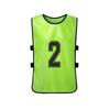 12 PCS Débardeurs de Football pour Enfants 2 Couleurs Séchage Rapide Maillots de Football Sports de Jeunes Entraînement d'Équipe de Basket-ball