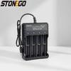 4-Slot 18650 Battery Charger for Li-ion Cells 10440 14500 16340 18500 18350 14650 16650 5V DC Input