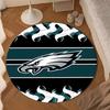 Eagle Power Philadelphia Round Mat, Anti-slip Circle Carpet Chair Rug For livingroom,Bedroom, Doormat Home Decor Gift Christmas Gifts