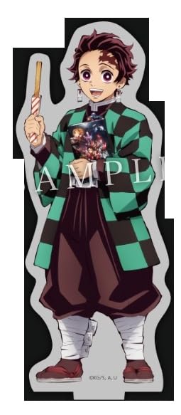 

Demon Kimetsu no Yaiba the Mugen Train Acrylic Stand with Original Illustration to Commemorate the Movie Release Slayer Movie - [Tanjiro Kamado]