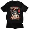 Kawaii Satan Demon Graphic Tshirts Funny Goat TeeHail Horror Funny Evil T Shirt Men Women Summer XS-4XL Tee Shirts