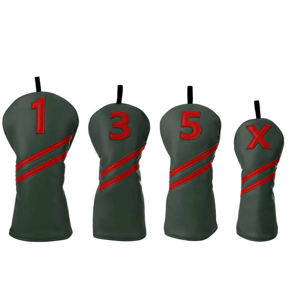 Cross-Border Golf Club Head Covers: Digital Stripe Design