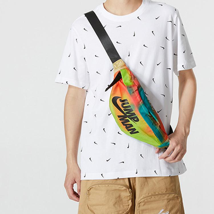 New Jordan Polyester Shoulder Bag, Crossbody Bag, Sling Bag, Fanny Pack Regular Unisex Multicolor JD2233001GS-002