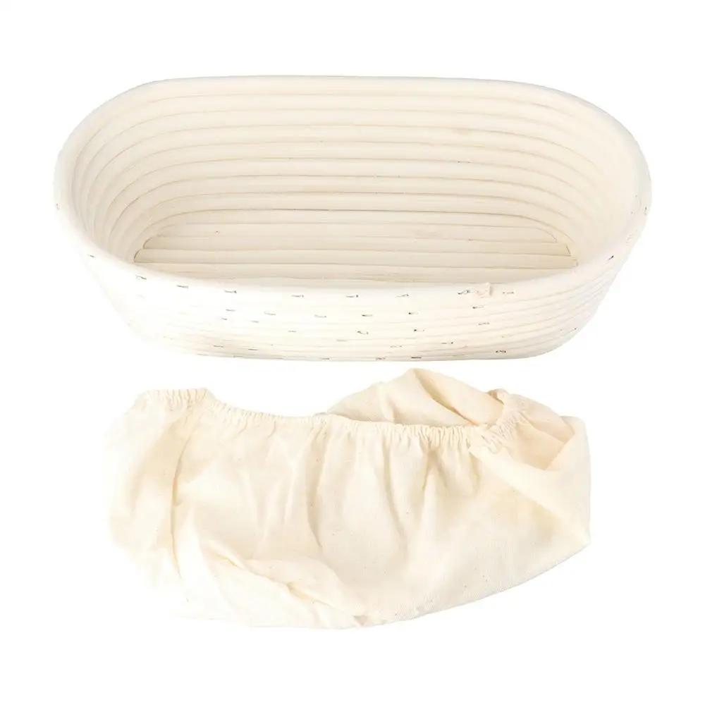 Oval Mass Proofing Handmade Bread Fermentation Banneton Brotform Wicker Rattan Basket Liner Baskets Dough Rising