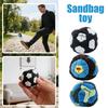 Plush Soccer Hacky Sack Footbag Durable Soft Fabric Indoor Outdoor Foot Coordination Training Ball
