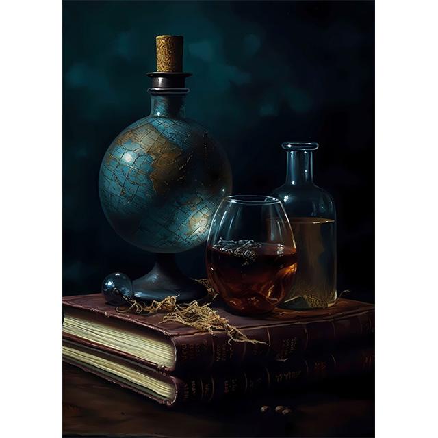 

Гуашь Цветок Фрукты Бутылка Солнечный Художник Принты Постер Холст Живопись Современное Настенное Искусство Картина Гостиная Спальня Домашний Декор 21x30cm No Framed