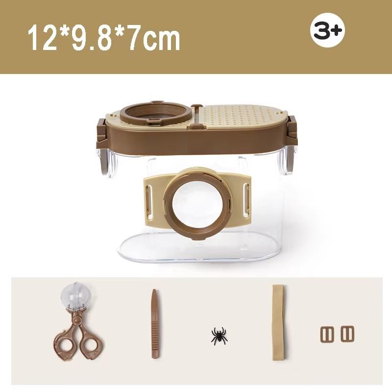 Kids Insect Viewing Box Outdoor Toy To Catch Insects Game Animal Growth Magnifying Glass Viewer Science Experiment Children Toys