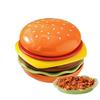 Stackable Cartoon Burger Seasoning Dish Set Space Saving 6 In 1 Sauce Bowl Set  Parties