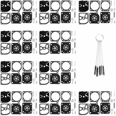 QAZAKY Carburetor Repair Kit 10 Pack Zama RB-69 C1Q-S134 C1Q-S135 C1Q-S136 C1Q-W8 C1Q-W9 C1Q-W9A