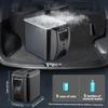 Frigorifero per auto, mini frigorifero, congelatore portatile, frigorifero a corrente continua da 12 V, refrigeratore termoelettrico da 6 litri per frutta.