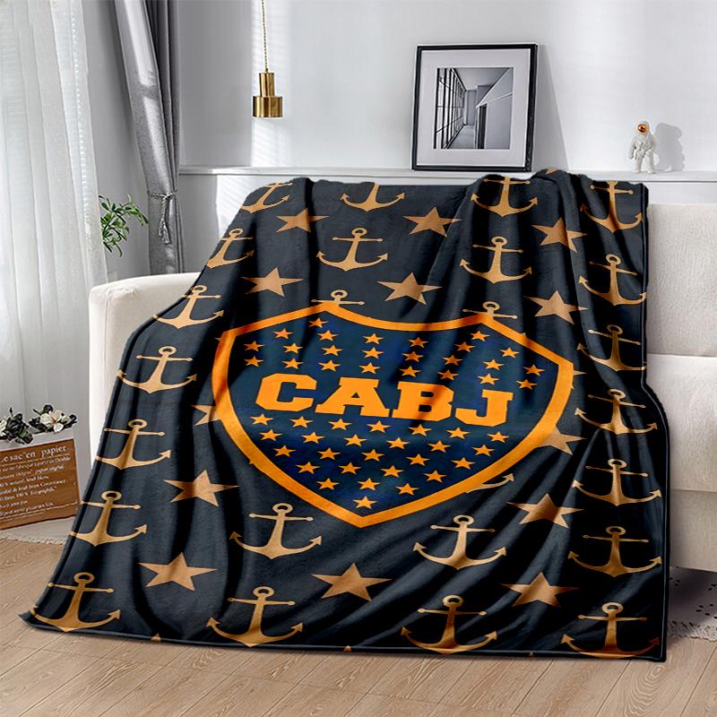 CABJ Flannel Blanket Soft All-Season Throw, Design for Camping, Car Travel, Hiking Sofa, Bed, Office Perfect Gift for Parties