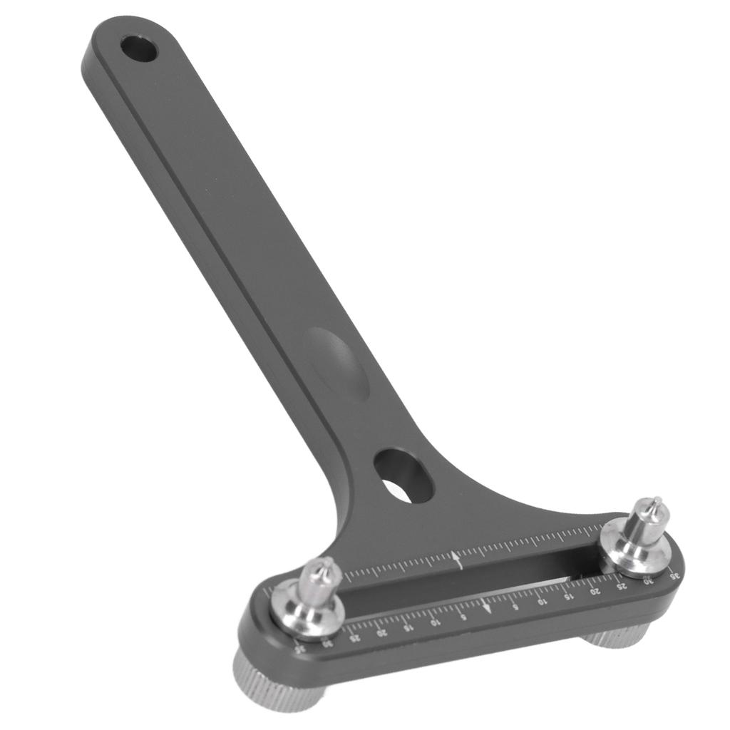 Deschizător Carcasă Ceas Cheie în Formă de T cu 2 Pini Suport Mecanism Capac Spate Remover Instrument de Reparații