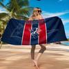 Patriots Team Spirit Beach Towel, Quick-drying, Easy to Care for, Suitable for Both Fitness and Beach Vacations,Sports Essential