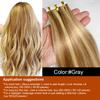Cuticle Aligned Virgin Human Remy Hair Extension Tape in Double Drawn Blonde Human Tape Hair Extension Hair Vendors